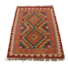Etnična Kilim preproga Chobi 61x87 ročno tkani Kilim