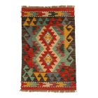 Volnena Kilim preproga 57x87 ročno tkani etnični Kilim