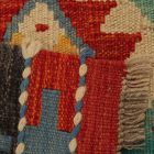 Volnena Kilim preproga 57x87 ročno tkani etnični Kilim