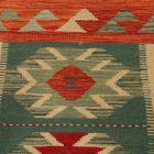 Afganistanska Kilim preproga Chobi 61x81 ročno tkani volneni Kilim
