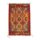Etnična Kilim preproga Chobi 62x87 ročno tkani volneni Kilim