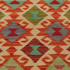 Etnična Kilim preproga Chobi 62x87 ročno tkani volneni Kilim
