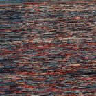 Volnena preproga Gabbeh 196x290 ročno vozlana moderna preproga za dnevno sobo