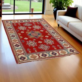 Kazak preproga 126x182 Ročno vozlana orientalska preproga