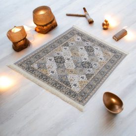   Strojno izdelana svilena preproga ROYAL 70x110 tanka turška preproga