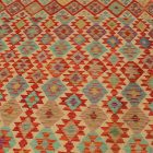 Preproga Kilim Chobi 305x391 ročno tkani Afgan volneni kilim
