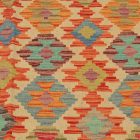 Preproga Kilim Chobi 305x391 ročno tkani Afgan volneni kilim