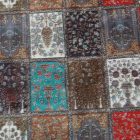 Bambusova svilena preproga SUPERIOR 70x110 elegantna turška preproga