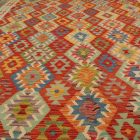 Preproga Kilim Chobi 261x347 ročno tkani Afgan volneni kilim