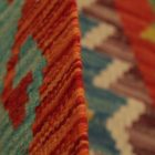 Preproga Kilim Chobi 261x347 ročno tkani Afgan volneni kilim