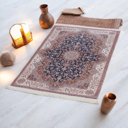 Bambusova svilena preproga SUPERIOR 70x110 elegantna turška preproga
