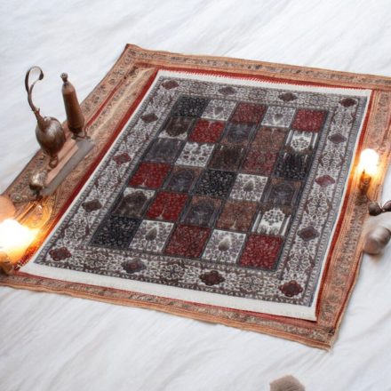 Bambusova svilena preproga SUPERIOR 70x110 elegantna turška preproga
