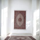 Bambusova svilena preproga SUPERIOR 70x110 elegantna turška preproga