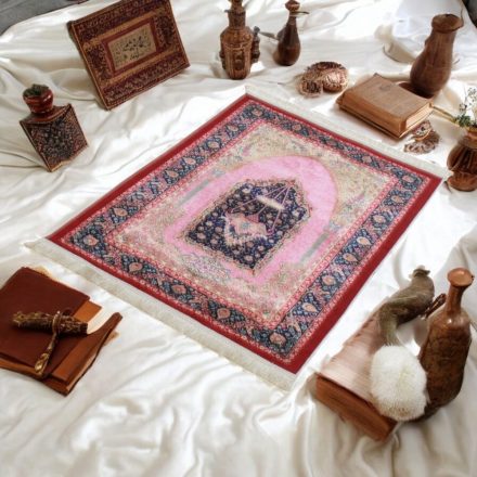 Molitvena preproga OTTOMAN 70x110 strojno izdelana svilena preproga