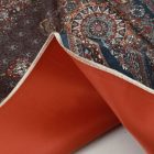 Strojno izdelana svilena preproga ROYAL 70x110 tanka turška preproga