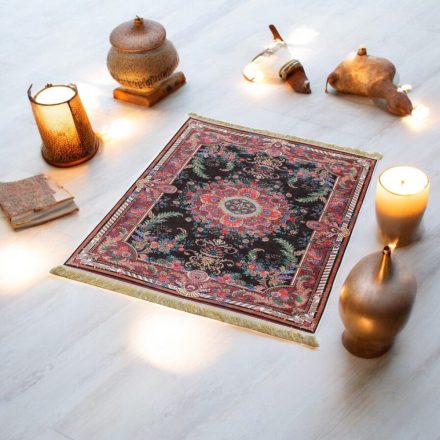 Svilena preproga SILKEN 70x110 cm – akrilna turška preproga s sijajem
