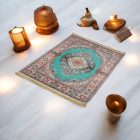 Strojno izdelana svilena preproga SILKEN 70x110 akrilna turška preproga