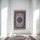 Strojno izdelana svilena preproga SILKEN 70x110 akrilna turška preproga