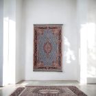 Turška preproga SILKEN 70x110 cm – strojno izdelana svilena akrilna preproga