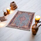 Strojno izdelana svilena preproga SILKEN 70x110 akrilna turška preproga