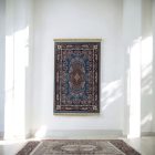 Strojno izdelana svilena preproga SILKEN 70x110 akrilna turška preproga