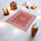 Strojno izdelana svilena preproga SILKEN 70x110 akrilna turška preproga