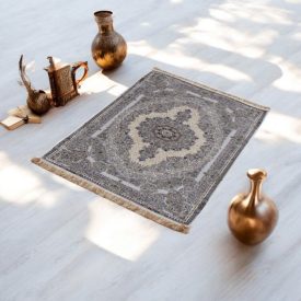   Strojno izdelana svilena preproga SILKEN 70x110 akrilna turška preproga