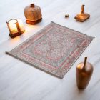 Strojno izdelana svilena preproga SILKEN 70x110 akrilna turška preproga