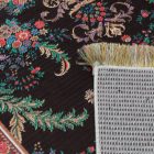 Strojno izdelana svilena preproga SILKEN 70x110 akrilna turška preproga