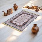 Strojno izdelana svilena preproga SILKEN 70x110 akrilna turška preproga