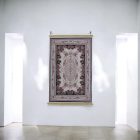 Strojno izdelana svilena preproga SILKEN 70x110 akrilna turška preproga