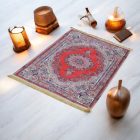 Strojno izdelana svilena preproga SILKEN 70x110 akrilna turška preproga