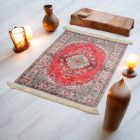 Strojno izdelana svilena preproga SILKEN 70x110 akrilna turška preproga