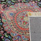 Strojno izdelana svilena preproga SILKEN 70x110 akrilna turška preproga