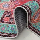 Strojno izdelana svilena preproga SILKEN 70x110 akrilna turška preproga