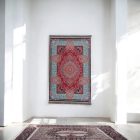 Strojno izdelana svilena preproga SILKEN 70x110 akrilna turška preproga