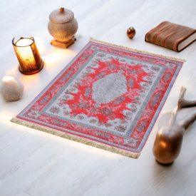   Strojno izdelana svilena preproga SILKEN 70x110 akrilna turška preproga