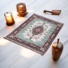 Strojno izdelana svilena preproga SILKEN 70x110 akrilna turška preproga