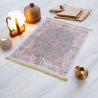 Strojno izdelana svilena preproga SILKEN 70x110 akrilna turška preproga