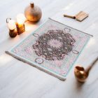 Strojno izdelana svilena preproga SILKEN 70x110 akrilna turška preproga