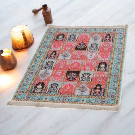   Strojno izdelana svilena preproga SILKEN 70x110 akrilna turška preproga