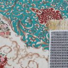 Strojno izdelana svilena preproga SILKEN 70x110 akrilna turška preproga