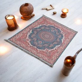   Strojno izdelana svilena preproga SILKEN 70x110 akrilna turška preproga