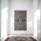 Strojno izdelana svilena preproga SILKEN 70x110 akrilna turška preproga