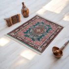 Strojno izdelana svilena preproga SILKEN 70x110 akrilna turška preproga