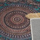 Strojno izdelana svilena preproga SILKEN 70x110 akrilna turška preproga