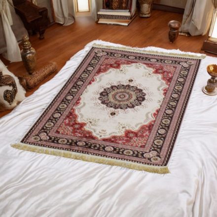 Strojno izdelana svilena preproga SILKEN 70x110 akrilna turška preproga