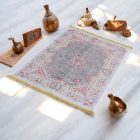 Strojno izdelana svilena preproga SILKEN 70x110 akrilna turška preproga
