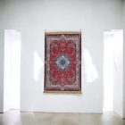 Strojno izdelana svilena preproga SILKEN 70x110 akrilna turška preproga