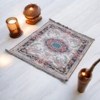 Strojno izdelana svilena preproga SILKEN 70x110 akrilna turška preproga